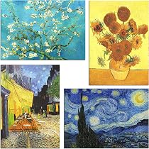 Muzagroo Art Van Gogh Diamond Painting Kits for Adults, DIY 5D